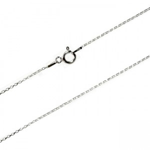 FLAT TRACE SILVER CHAIN